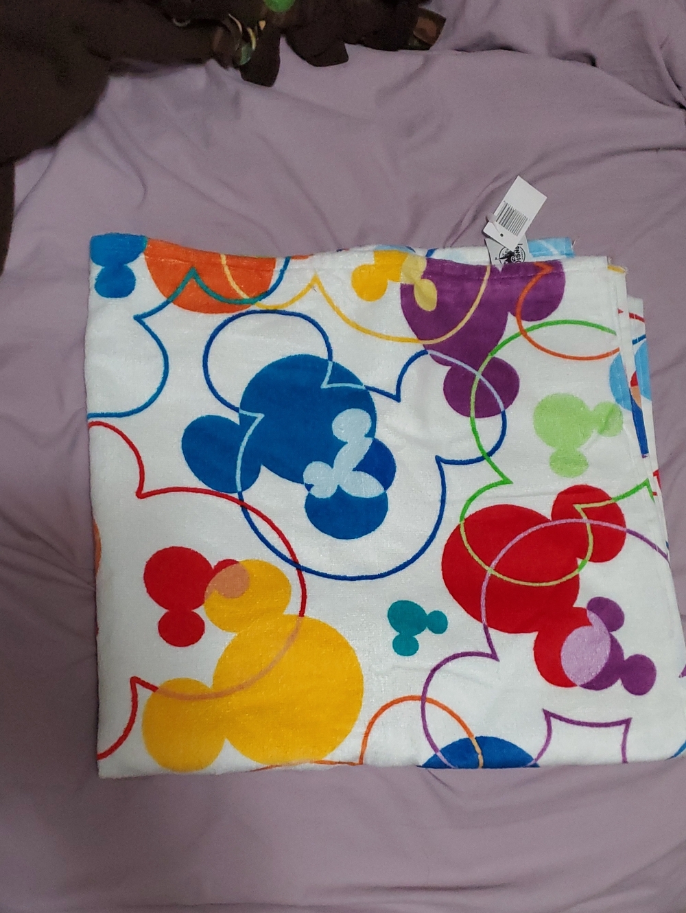 Disney Beach Towel 100% Cotton 64x34.
